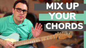 D Major and E Minor Tracks with Chord Charts